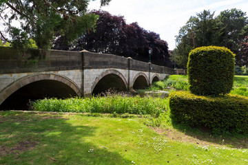 Fototapeta na wymiar Memorial gardens, Melton Mowbray,UK
