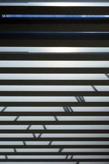 Shadow pattern of building exterior   