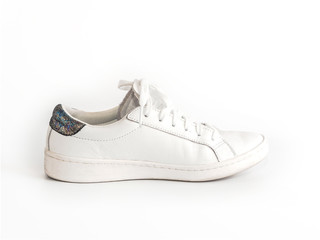 white shoe isolated