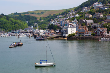 Beautiful Dartmouth harbour, Devon, UK