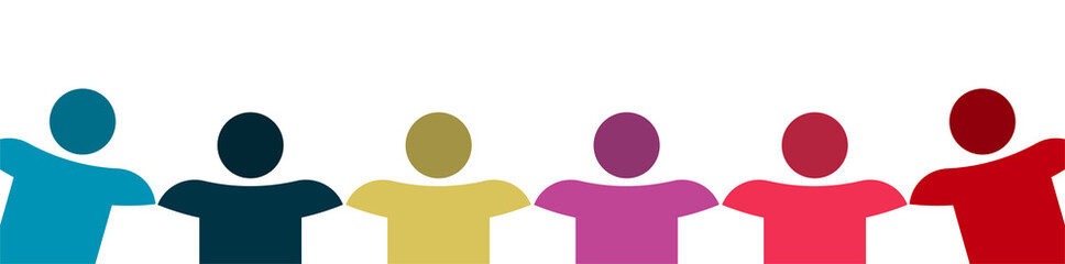 Graphic group connection,Teamwork People