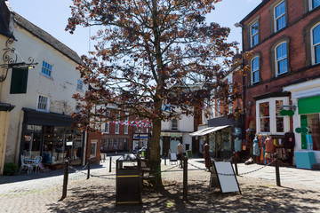 Pretty Derbyshire town,UK
