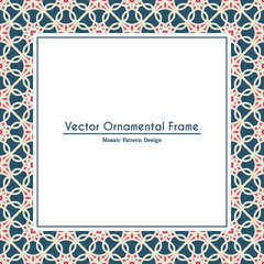 Vector Ornamental Decorative Frame