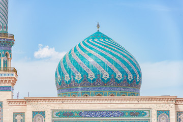 .07/05/2019 Qom,.Qom Province.Iran, View of Imam Hasan Askari Mosque on a sunny day