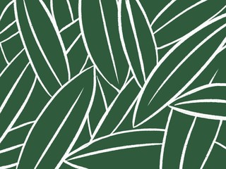 seamless pattern with leaves