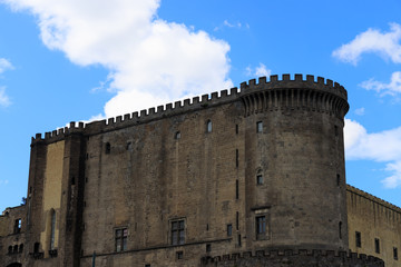 Fototapeta na wymiar Castel Nuovo detail