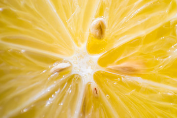 close-up photo of  fresh lemon