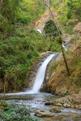 Waterfall in Chae Son National Park, Lampang, Thailand