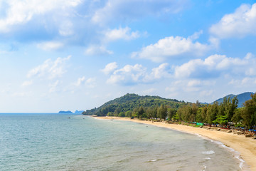 Hat Sai Ri, famous beach in Chumphon, Thailand