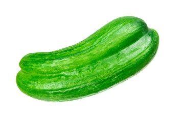 Other side of cucumber fused as Siamese twins