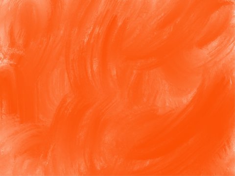 Illustrated Orange Paint Background