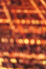 Orange light laser network texture