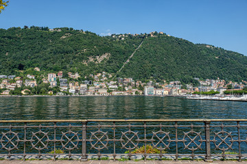 Como, panoramica del lago