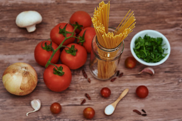  Natural and ecological products typical of the Mediterranean, healthy cooking.