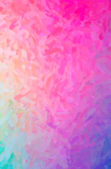 Fototapeta premium Abstract illustration of pink Impressionist Impasto background