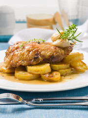 Asado de Cordero con patatas