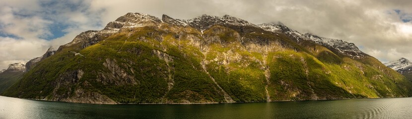 Mountain in a Fjord