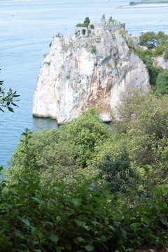 Castel Vecchio from Duino Castle