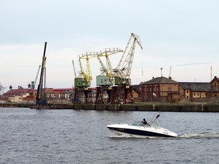 ship in port