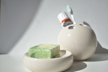 closeup of a bowl with spoon and fork