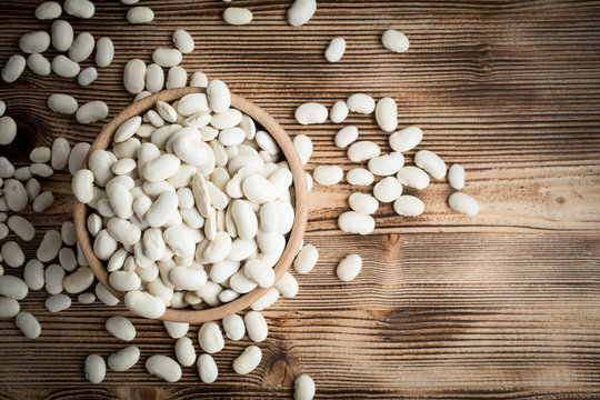 Dried white bean.