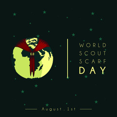Fototapeta premium World Scout Scarf Day