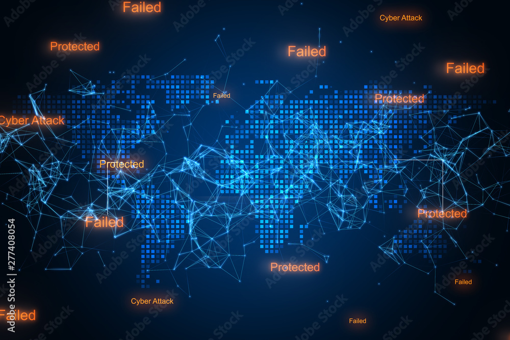 Poster security and network concept