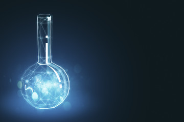 Creative chemical retort backdrop
