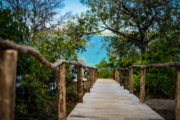 At the Pumulani Lodge
