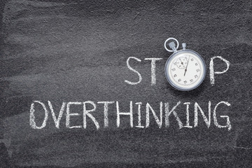stop overthinking watch