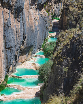 Millpu turquoise waters