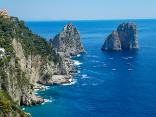 Fototapeta premium island in the sea - capri 