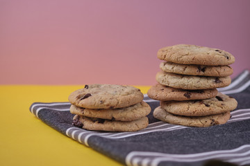 Classic American chocolate cookies.