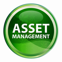 Asset Management Natural Green Round Button