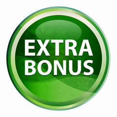 Extra Bonus Natural Green Round Button