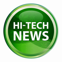 Hi-tech News Natural Green Round Button