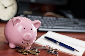 Piggy Bank, Concept of saving	