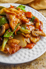 Szechuan Chicken Chinese Vegetables