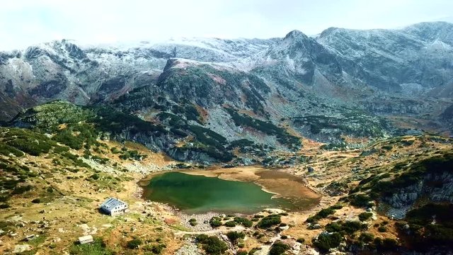 Ribnoto' (Fish) lake from Seven Rila Lakes
