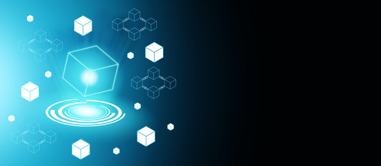 Decentralize future business innovation blockchain technology token money bank bitcoin. Trust Safe fintech clouds security crypto for digital ai supply chain smart contract transaction protection