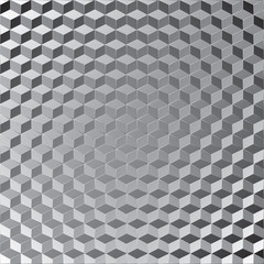 Abstract cubes background