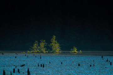 A special morning at Red Lake, Romania