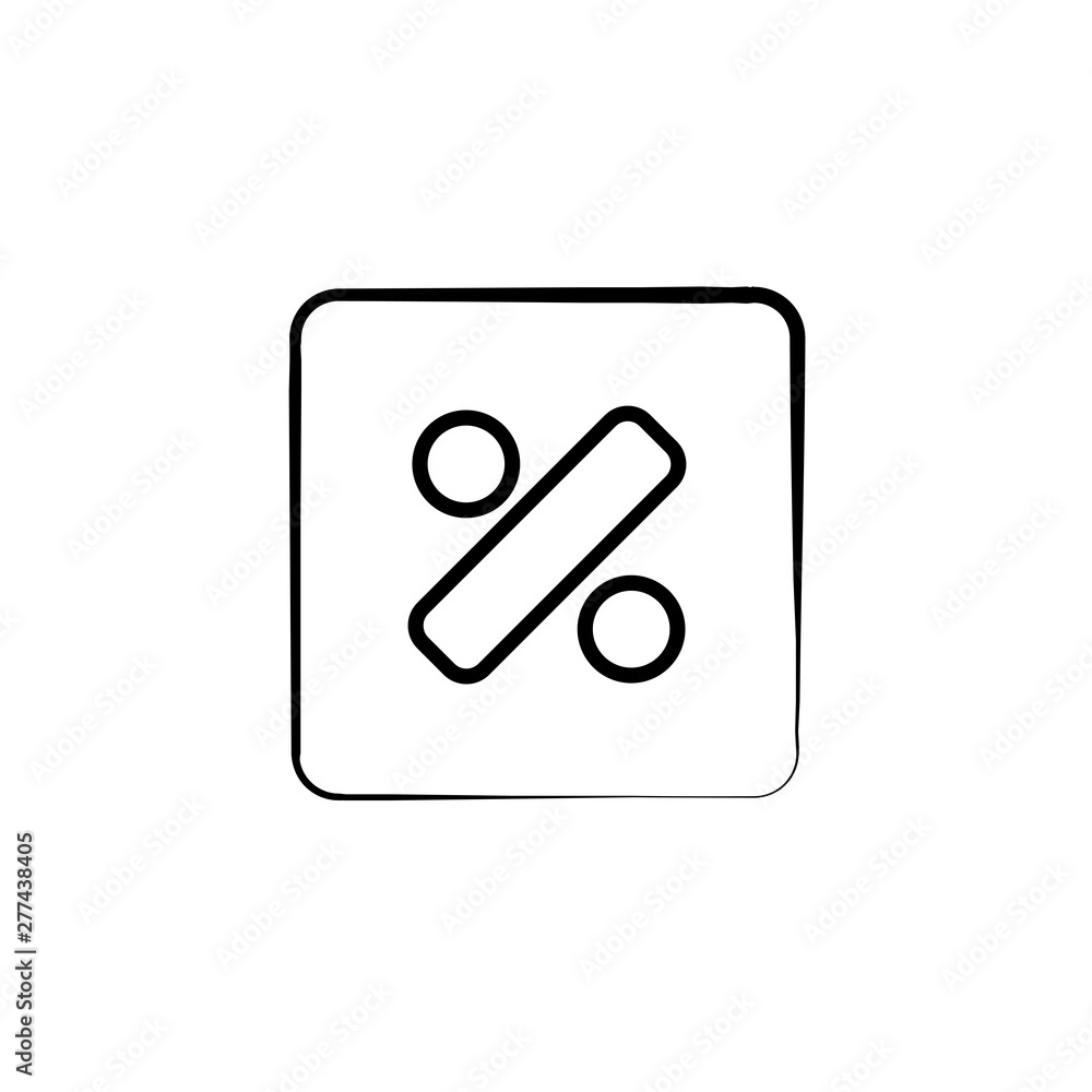 Poster divide icon. math symbol modern simple vector icon