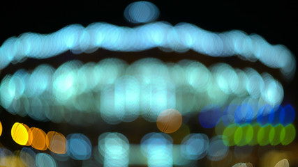 blue party lights celebrations abstract background - for use with titles, logos and presentation background slides