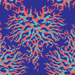 Fototapeta premium abstract, art, backdrop, calm, calming background, color, colored, coral reef, cover, creative, curves, design, digital, digital technology, effect, futuristic, geometric, graphic, grid, illusion, ill