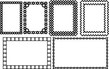 set of vector frames