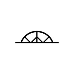 Bridge Logo icon design vector