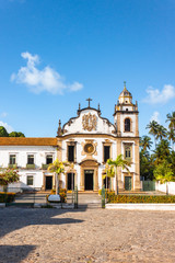 Fototapeta na wymiar Igreja e Mosteiro de São Bento - Olinda, Brasil.