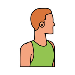 young man avatar character icon