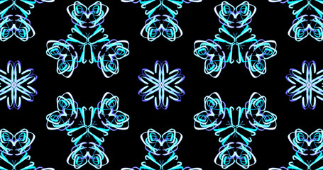 Multicolored Kaleidoscope Background